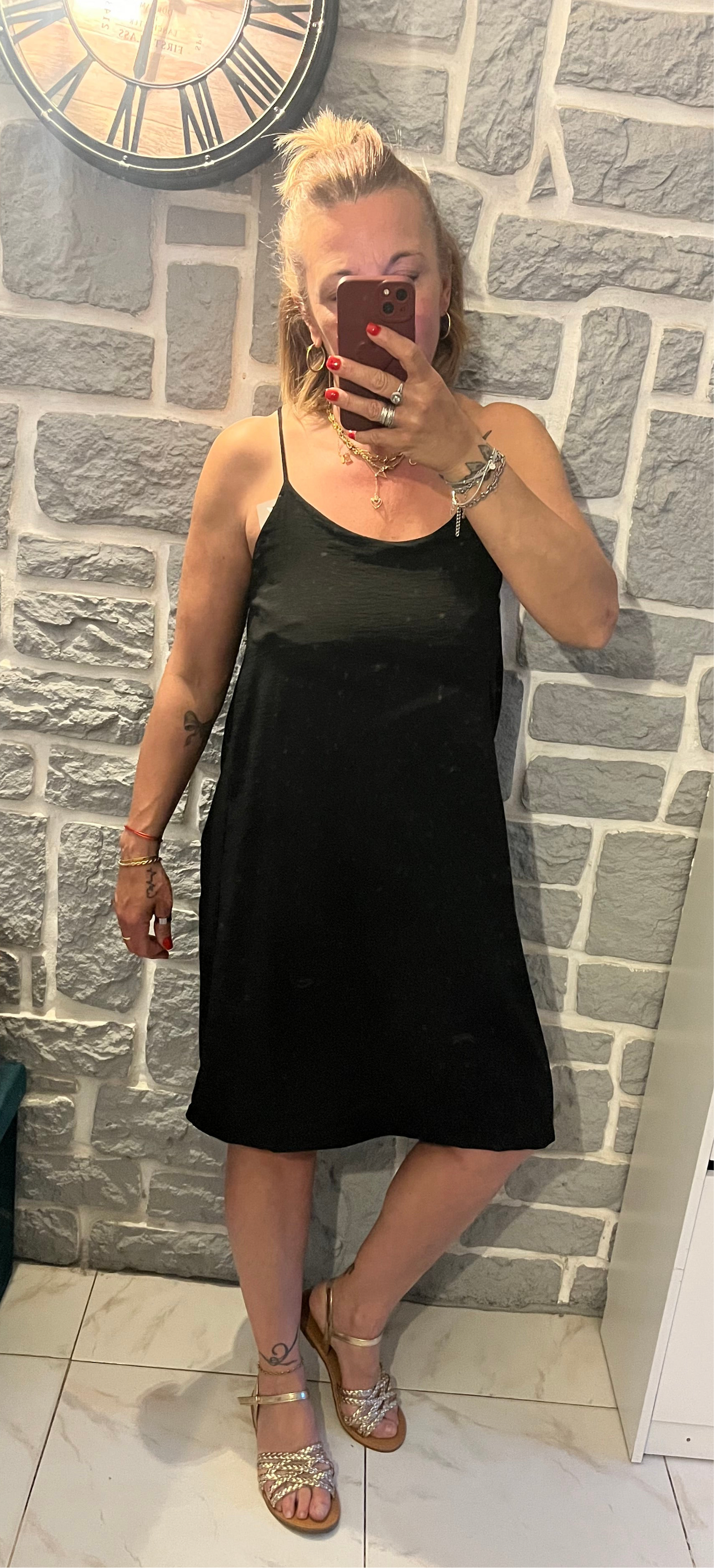 Robe d’été fine bretelles