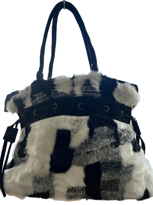 Sac fausse fourrure,