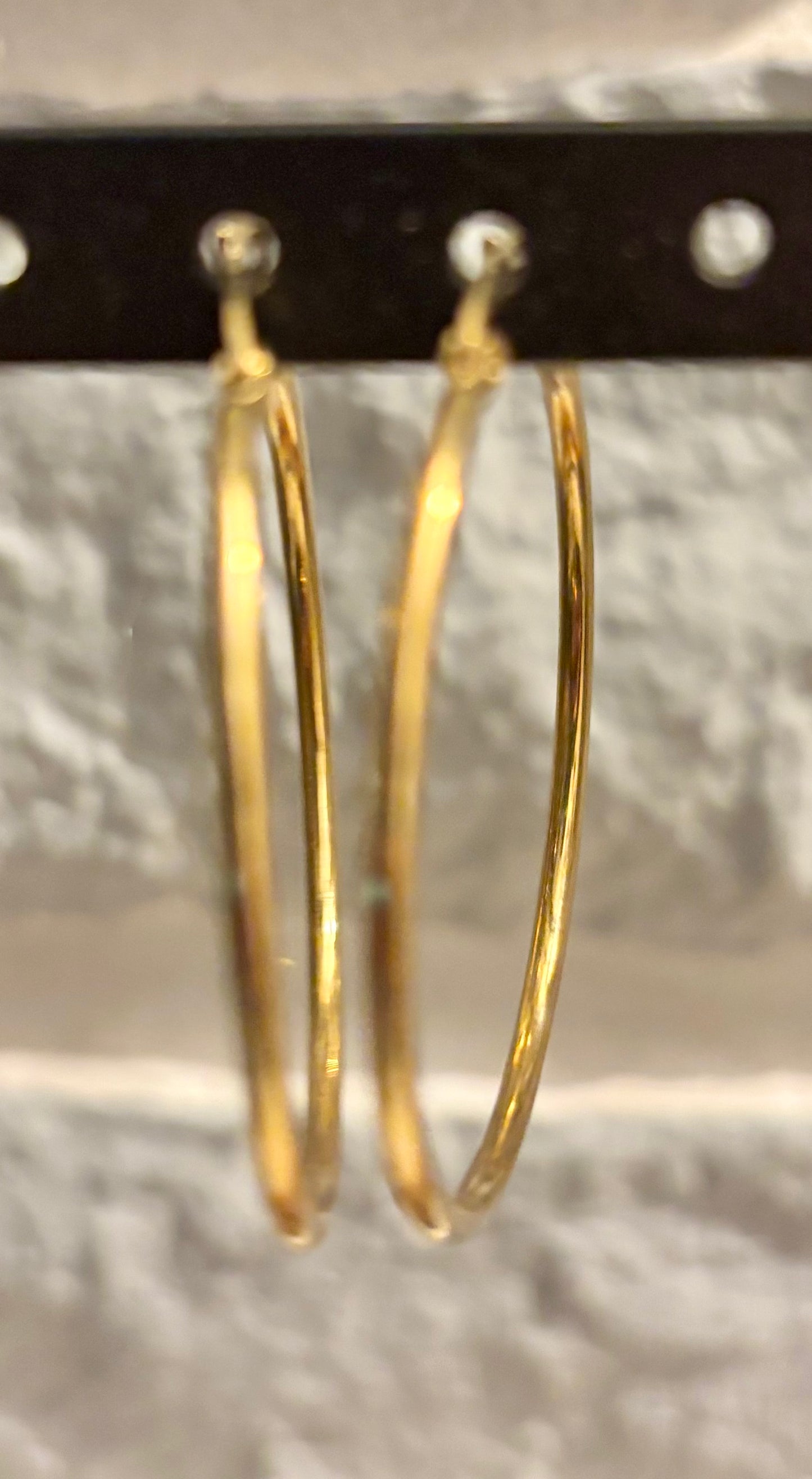 Créole dorée acier, inoxydable